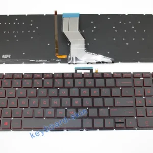 HP Omen 17-W Series Backlit Keyboard – Black with Red Lighting in NAIROBI,KENYA at Modern tech